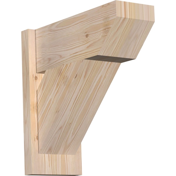 Ekena Millwork Traditional Slat Smooth Outlooker, Douglas Fir, 7 1/2"W x 18"D x 18"H OUT08X18X18TRA06SDF - main